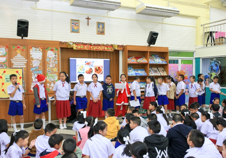 December 11, 2019 Morning Assembly P4-P6 Christmas Presentation