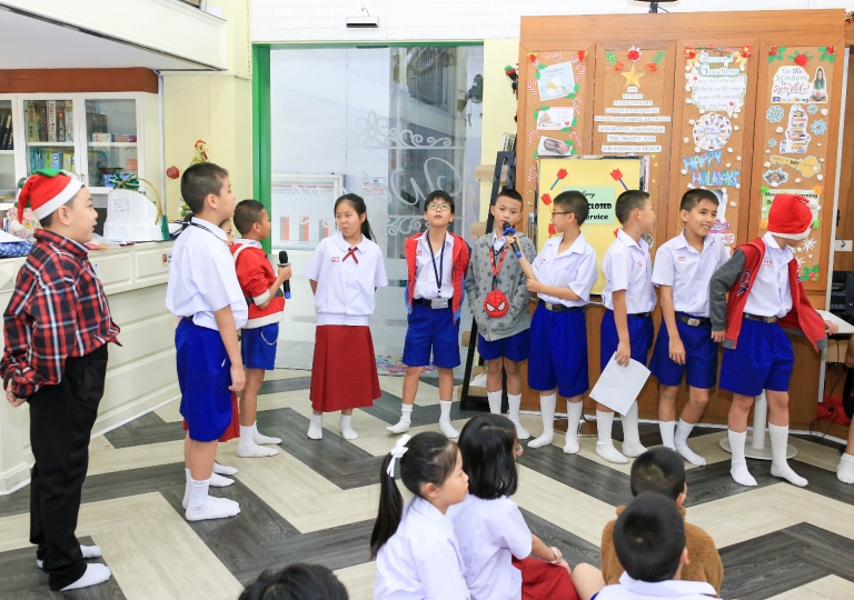 December 11, 2019 Morning Assembly P4-P6 Christmas Presentation