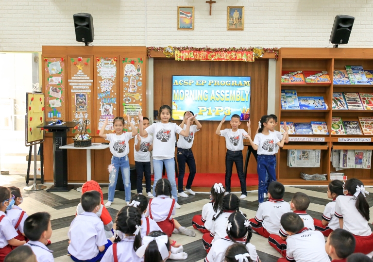 January 27, 2020 P1-P3 Morning Assembly. Ms Narges Rahimiparvar Presentation about Good Manners