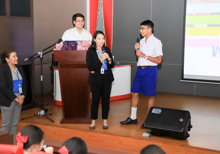 July 18, 2019 M4-M6 Morning Assembly Synphaet Hospital Social Media Addiction Presentation