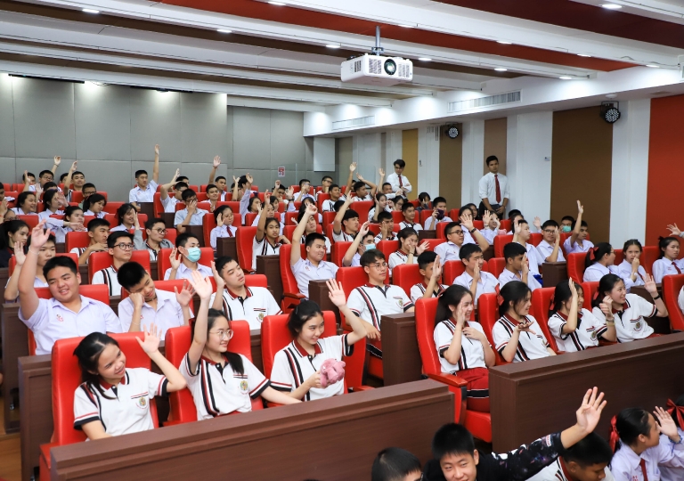 July 18, 2019 M4-M6 Morning Assembly Synphaet Hospital Social Media Addiction Presentation