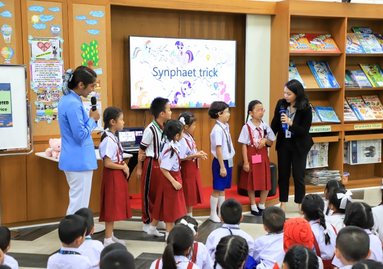 July 1, 2019 P1-P3 Morning Assembly Synphaet Hospital Social Media Awareness Presentation