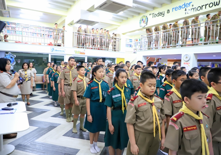 July 2, 2019 Morning Assembly M1-M3 about Drugs Abuse Presentation
