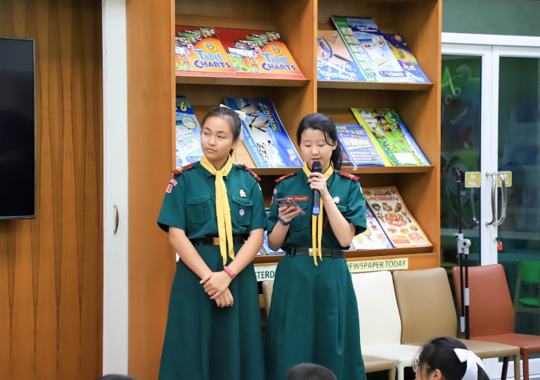 July 2, 2019 Morning Assembly M1-M3 about Drugs Abuse Presentation