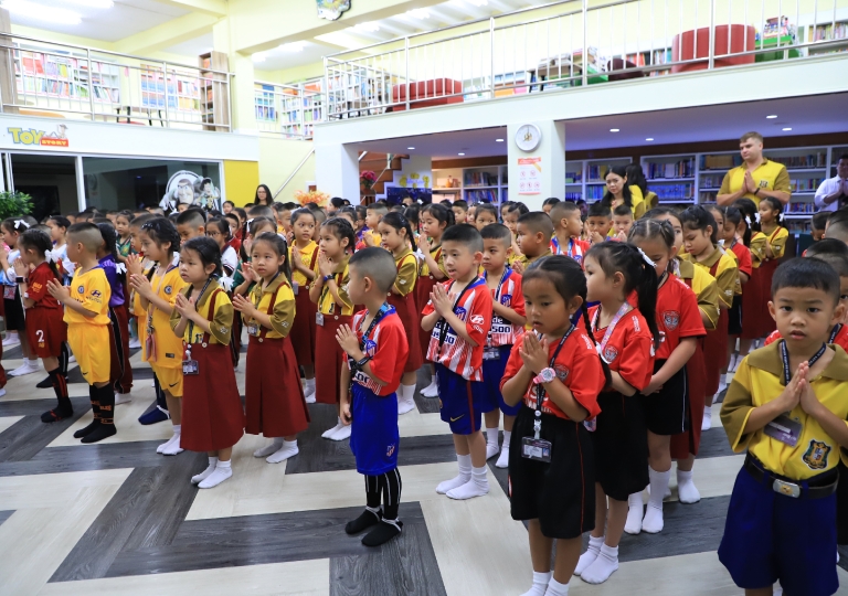 June 10, 2019 Morning Assembly P1-P3 Presentation How to show respect to the Teacher.