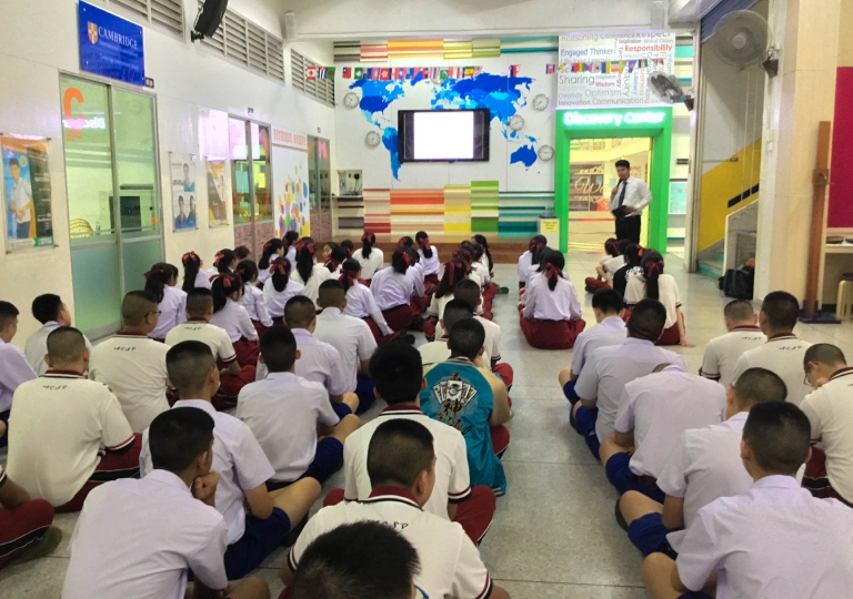 May 30, 2019 Morning Assembly M4-M6 Presentation about Democracy