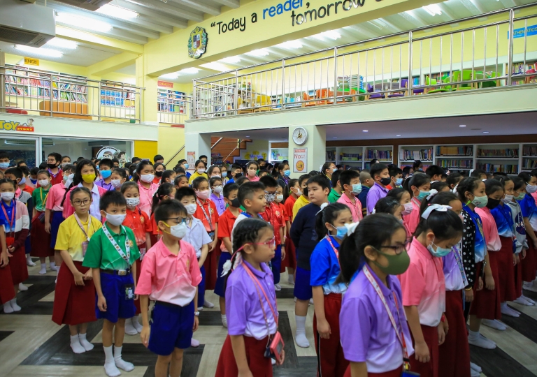 Morning Assembly October 14, 2020 P4-P6 Presentation In Loving Memory ,King Rama IX and Discipline Self - responsibility