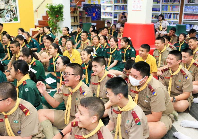 November 5, 2019 Morning Assembly M1-M3 First Aid Presentation Sikarin Hospital