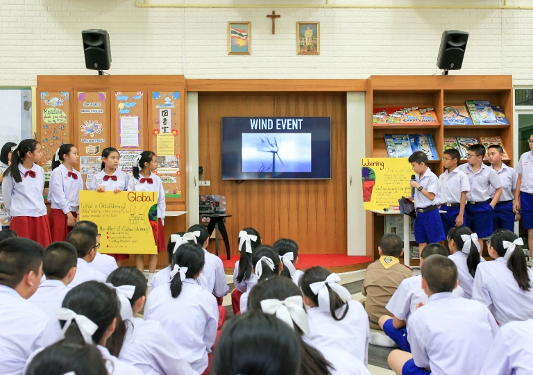 September 17, 2019 Morning Assembly M1-M3 Global Warming Presentation
