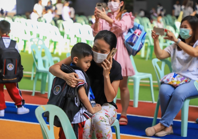 ACSP – Assumption College Samutprakarn school opening has gone smoothly due to parents, students and ACSP Community cooperation, July 1, 2020.