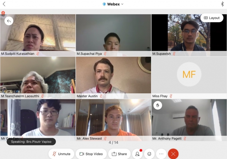 ACSP led by Bro. Pisutr Vapiso, PhD, School Director, held the online ACSP teachers and staff orientation for the academic year 2021 via WebEx platform, 2 June 2021.