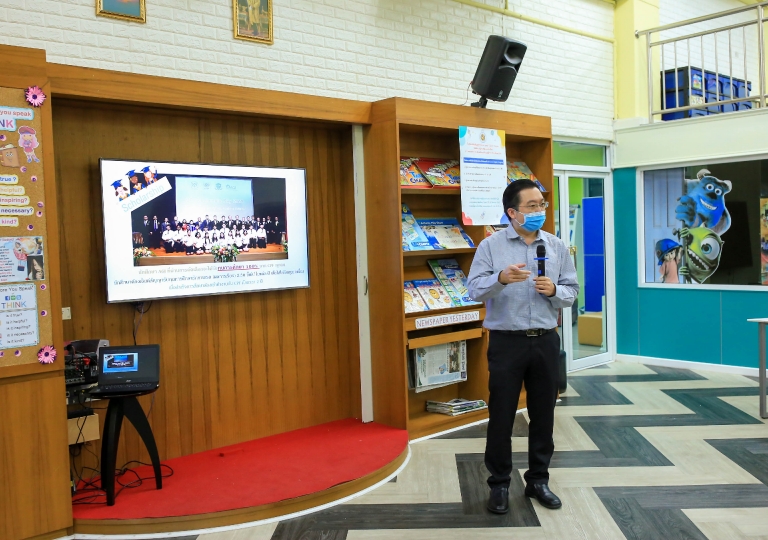 Discovery Center – English Program moved a step further in paving the way for the cooperation with Panyapiwat Institute of Management (PIM), October 6, 2020.