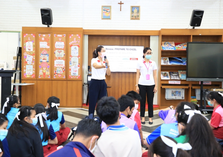 Discovery Center – EP Administrative team conducted a short meeting for the Secondary 1 and Secondary 4 learners, A.Y. 2021, to inform them about the Cambridge Checkpoint Primary and Lower Secondary Assessments, April 9, 2021.