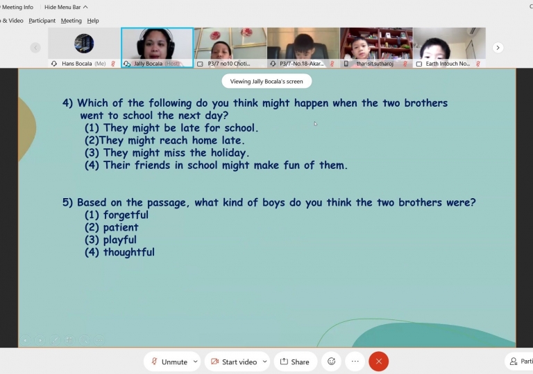 Jally Online Class 4