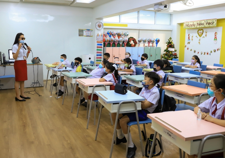 Ministry of Education approved the opening of school for face-to-face learning. In response to that, ACSP set its mind to welcome the students and provide a clean and safe environment. 