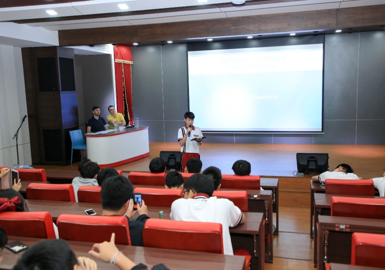 November 13, 2019 English Week. 1.) Primary 3 Speech Competition. 2.) Primary 1 Role Play. 3.) Primary 2 Spelling Bee Competition. 4.) Primary 4 Story Telling. 5.) Secondary 5 Impromptu Speech.
