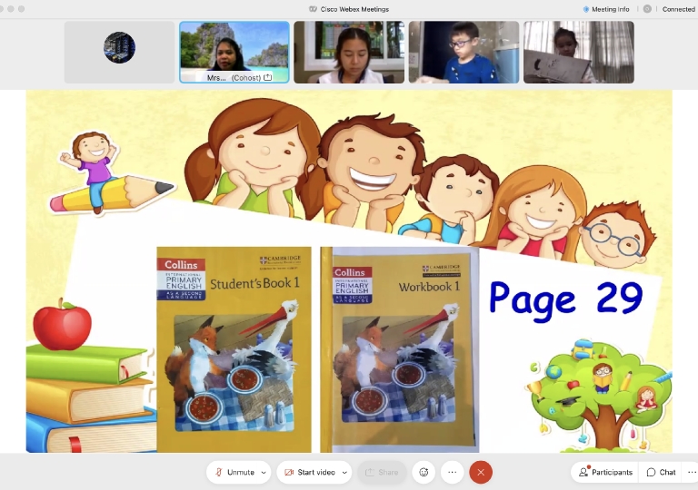 Primary 1 learners enjoyed the Let Us Fix Things Up! activity designed by Ms. Jally Bocala, English teacher. The lesson started with a short introduction about the picture dictionary from the book. 
