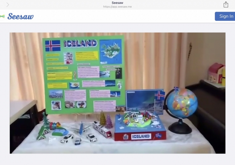 Primary 3 learners are thrilled to give us a tour to their 3D model of gorgeous island countries. This project is for students to boost their creativity and presentation skills.