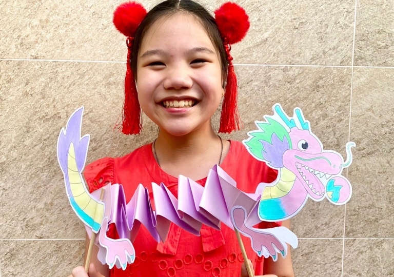 Primary 6/7 celebrated the Chinese New Year. This happy event is held wishing for prosperous new year, 28 January 2022.