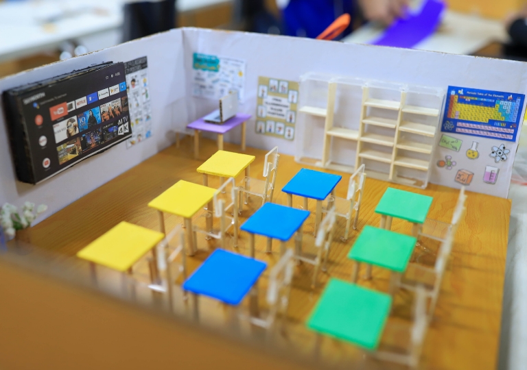 St. Gabriel Building – Secondary 1 learners took the Design Thinking challenge: My Dream Learning Space planned by Mr. Jonathan Presland and Mr. Jack Duncan, December 16, 2020.