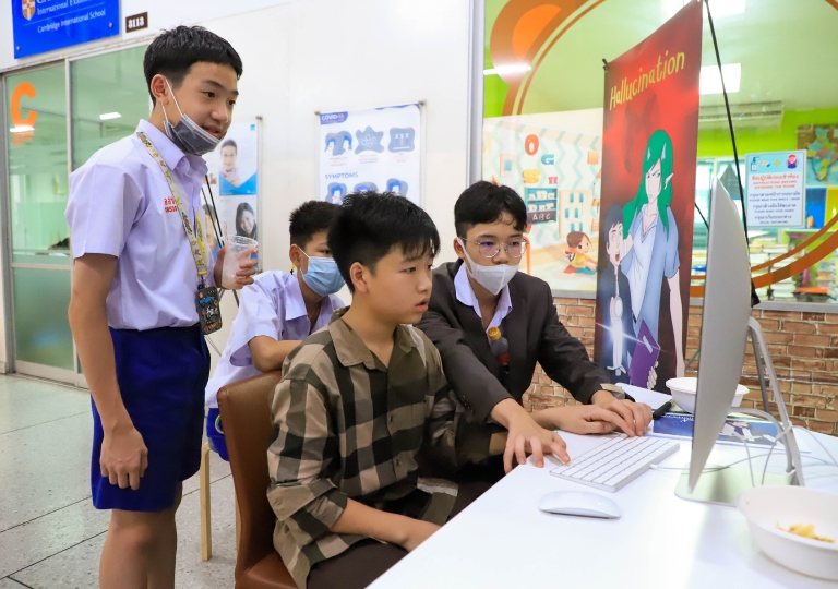 St. Gabriel building – To nurture the gift of Secondary 1 learners, ICT teachers designed the Can you Beat Our Game project-based activity, March 31, 2021.