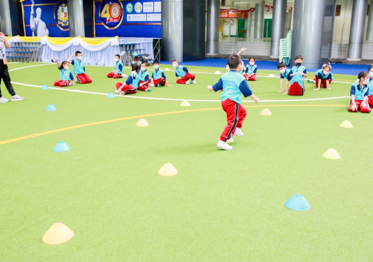 St. Louis Arena – ACSP English Program P.2/7 had a PE Mini Olympics, planned and judged by Ms. Genevieve Belino, July 31, 2020.