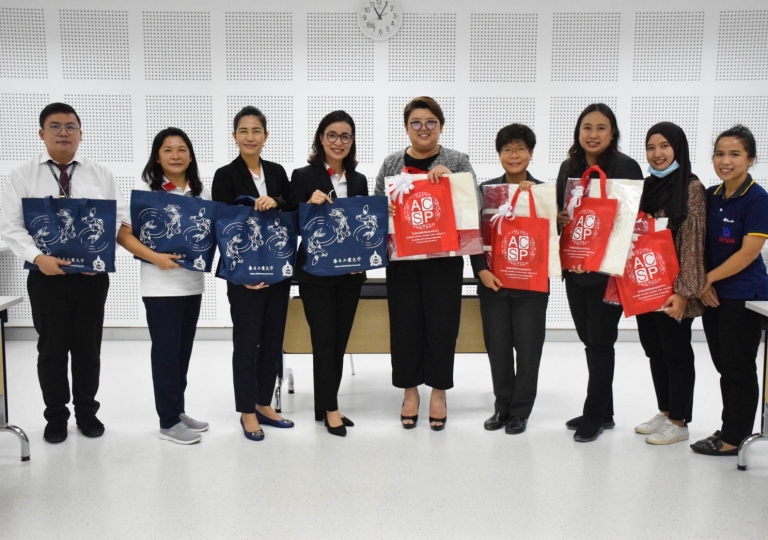 Thai-Nichi Institute of Technology – Welcomed by Asst.Prof. Wanwimon Roungtheera,Ph.D-Dean College of General Education and Languages and Supaporn Hempongsopa-Director of International, Public Relations, August 21, 2020.
