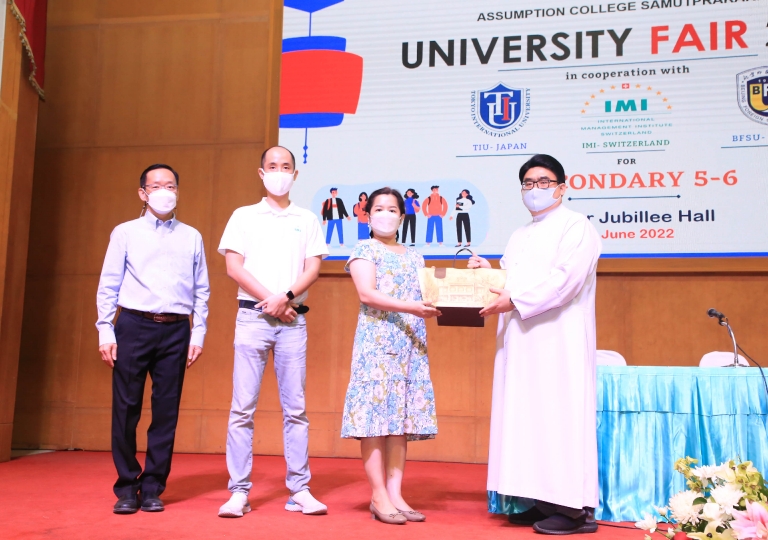 ACSP University Fair 2022 in cooperation with Tokyo International (TIU-Japan), International Management Institute (IMI-Switzerland), and Beijing Foreign Studies University (BFSU-China) for Secondary 5 and 6 in both EP and MLP, 17 June 2022.