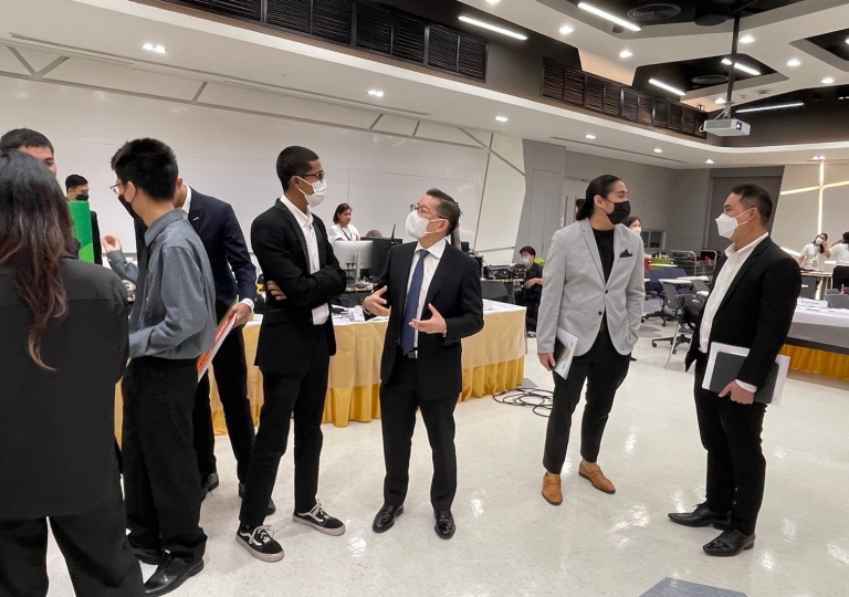 Panyapiwat Institute of Management (PIM) in collaboration with Chulalongkorn University held their 2nd International Hackathon with the theme “Sustainable well-being towards Zero-green-clean economy”, 9 December 2022.