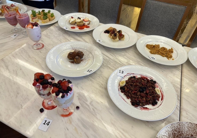 ACSP English Program in coordination with Dusit Thani College organised the Eyes Eat First Food Photography Workshop for Secondary 4 Trendy Culinary students at DTC Campus on 12 September 2023.