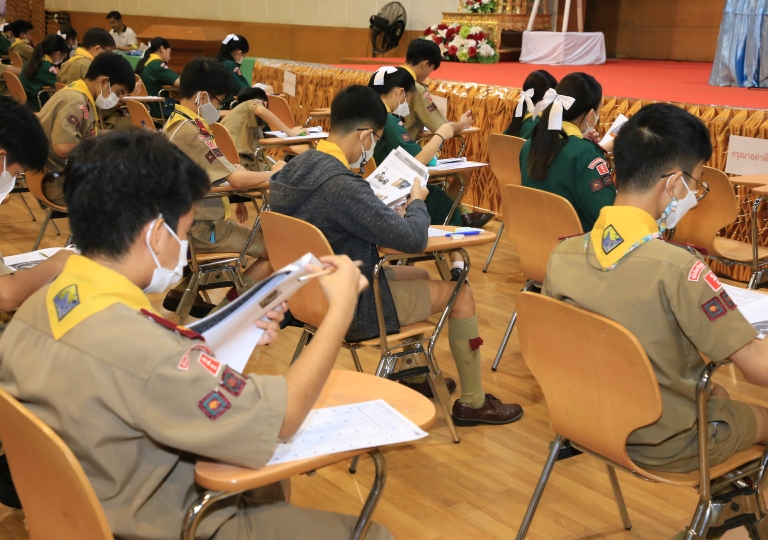 ACSP English Program led by Miss Kanokwan Kaewmak, Head of Academics EP, held the English Language Test for International Students or ELTiS 2.0 by Ballard & Tighe Publishers for Secondary 1-3 students on 15 June 2023.