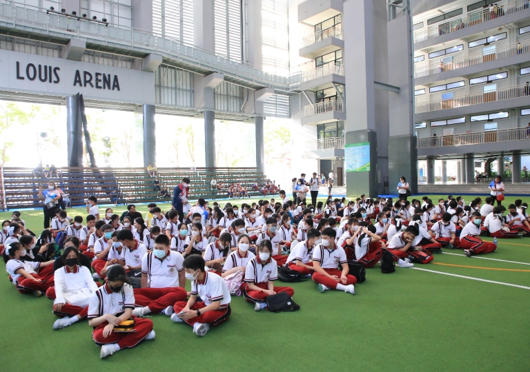 English Program Discipline department led by Miss Siriwan Yuthongkham, Head of EP Discipline and Miss Kamontip Ploynil, project manager, are organising the Interdisciplinary Camp 2023 for Secondary 1-3 students on 26-28 May 2023.