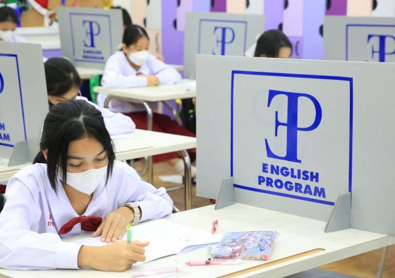 English Program held Cambridge Mock Tests for Primary 3 to Secondary 3 on 6-8 February 2024. 
