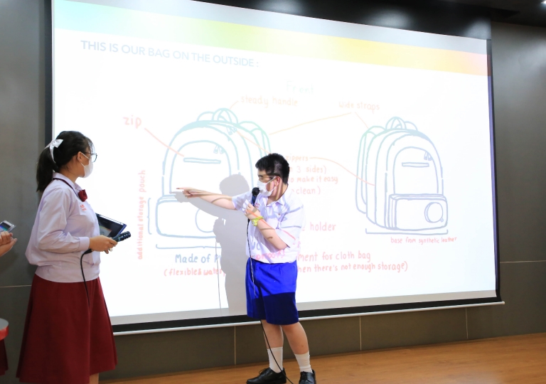 On Tuesday 11 and Tuesday 18 July we hosted ACSP school bag re-design competition for M3 Design Thinking students.