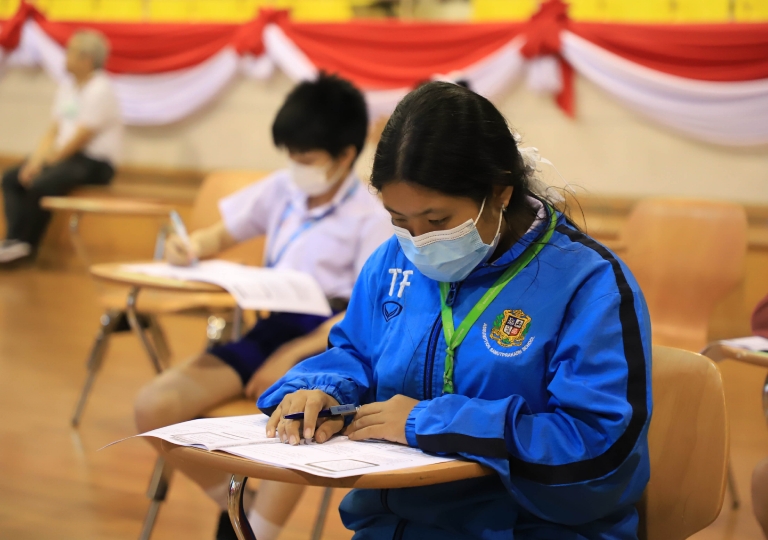 Silver Jubilee Hall – English Program administrative team conducted the Cambridge Primary and Lower Secondary Checkpoint May 2023 series, with 81 examinees, on April 2023.