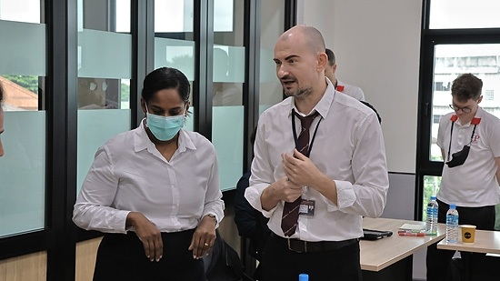 Under the Upskill-Reskill for EP Academics Administrative Team project, English Program invited Professor Dr. Kritkorn Nawakitphaitoon from The National Institute of Development Administration or NIDA