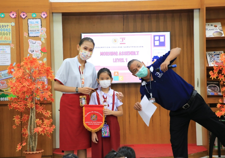 Primary 1-3 Morning Assembly and P1/7 Reading Story Presentation