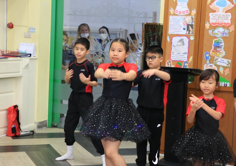 Primary 1-3 Morning Assembly and P3/7 Special Dance Performance Heal The World