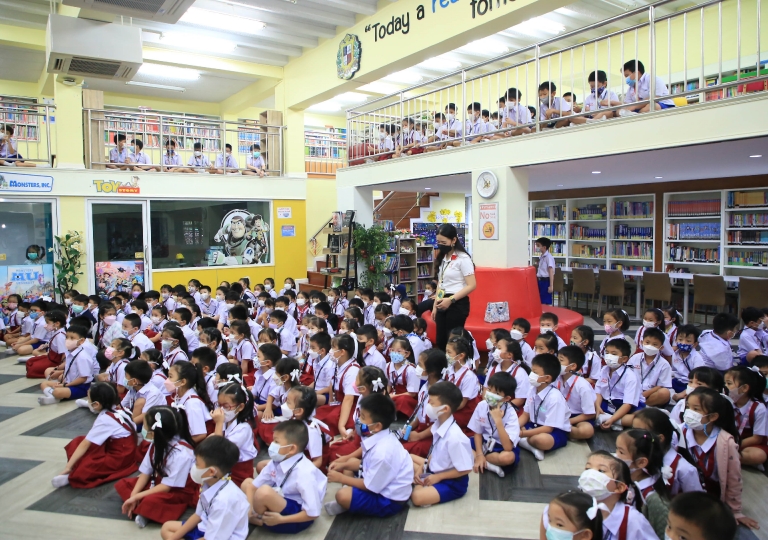 Primary 1-3 Morning Assembly and Primary 3 Presentation about favorite subject June 7, 2022