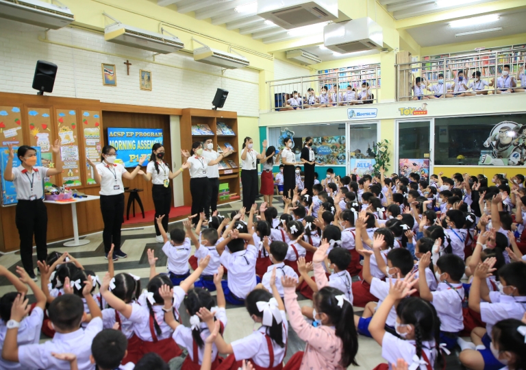 Primary 1-3 Morning Assembly and Primary 3 Presentation about favorite subject June 7, 2022