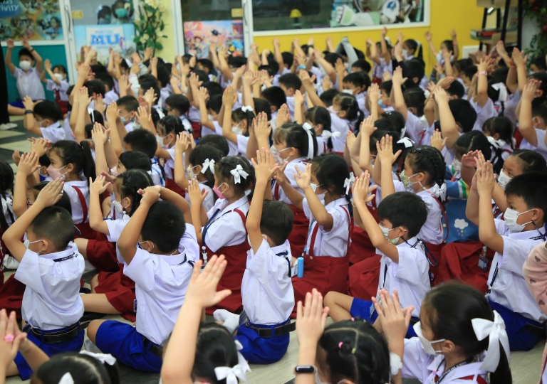 Primary 1-3 Morning Assembly and Primary 3 Presentation about favorite subject June 7, 2022