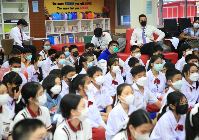 Secondary 1-3 1st Morning assembly May 19, 2022.