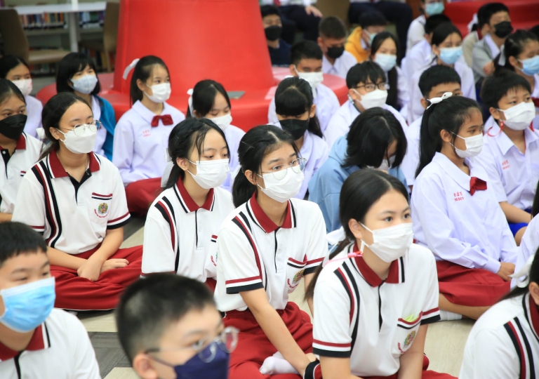 Secondary 1-3 1st Morning assembly May 19, 2022.